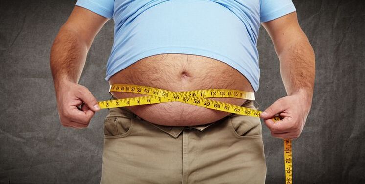 Weight gain when infected with helmints