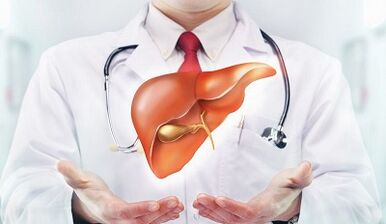 Types of parasites in the human liver